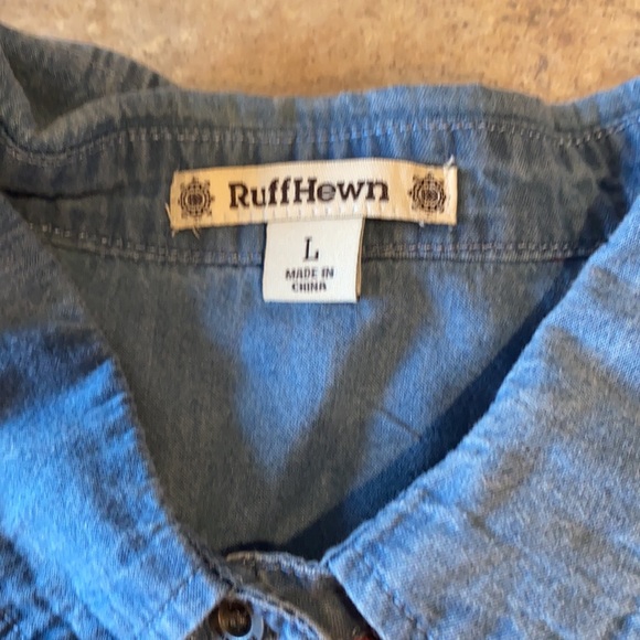 NWT women’s Ruff Hewn shirt size large - Picture 4 of 6
